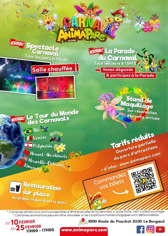 AnimaParc Occitanie Carnavals