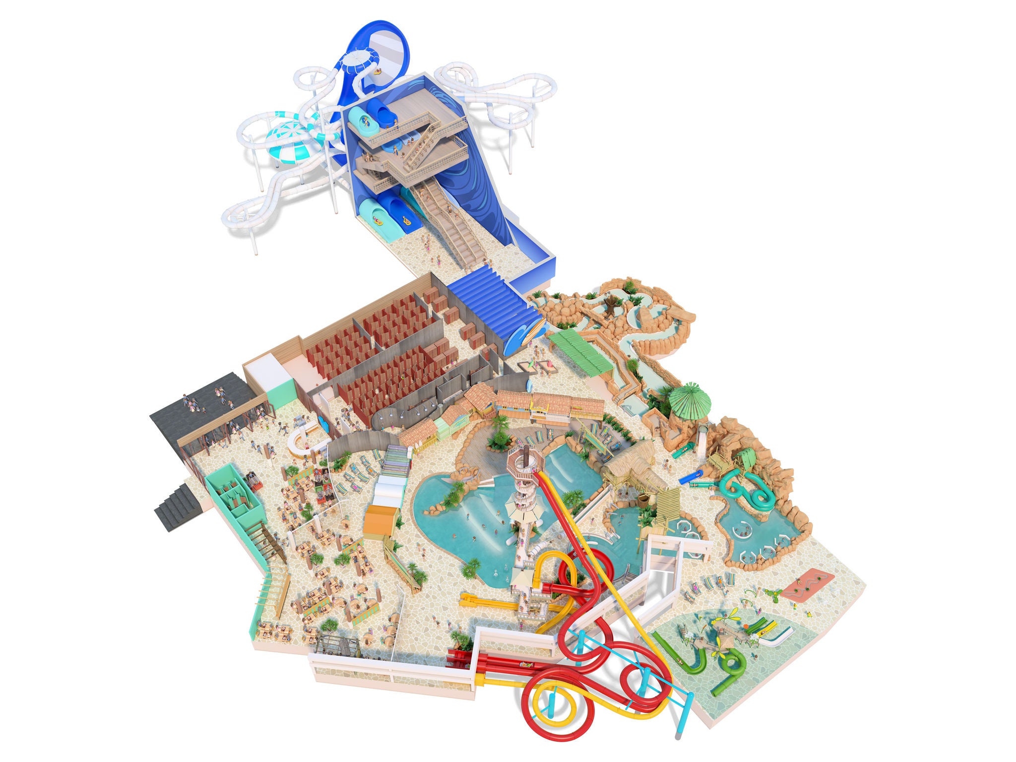 Plan du parc — Aqualibi