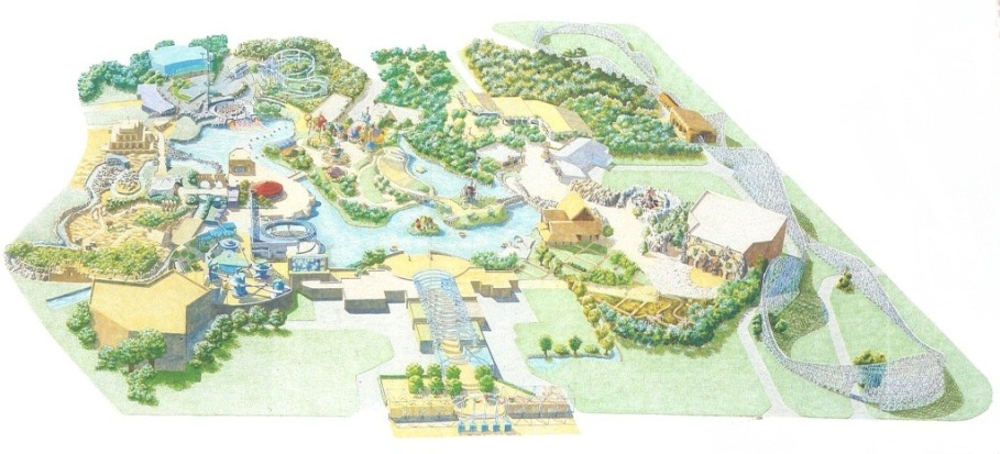 Plan du parc — Big Bang Schtroumpf