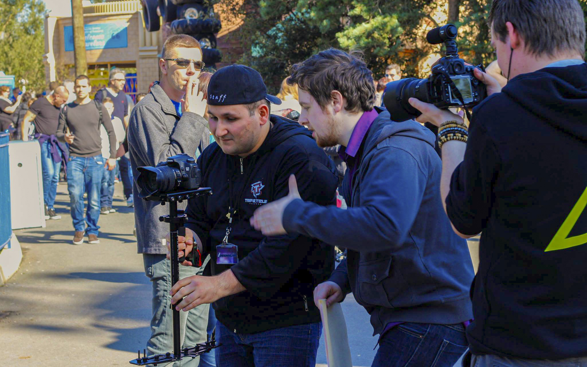 Coulisses de tournage avec Johan Souply — photo 4