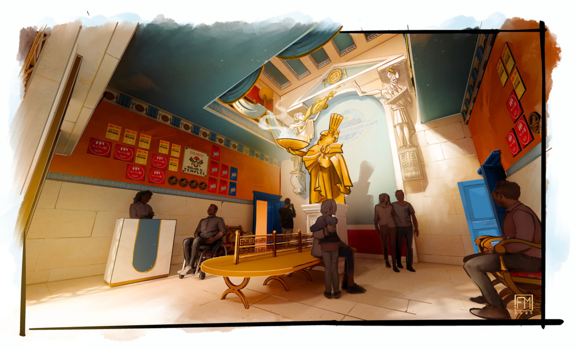 La Table de Dionysos — concept art 1