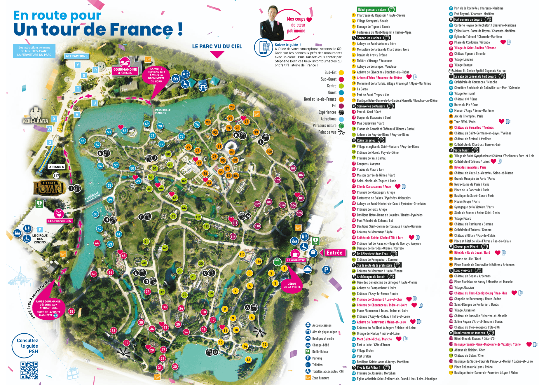 Plan du parc — France Miniature