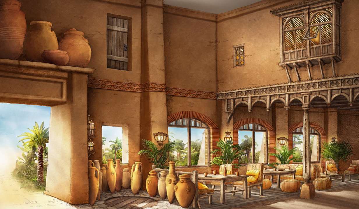 🏜️ Restaurant 2 : une ambiance plus intimiste