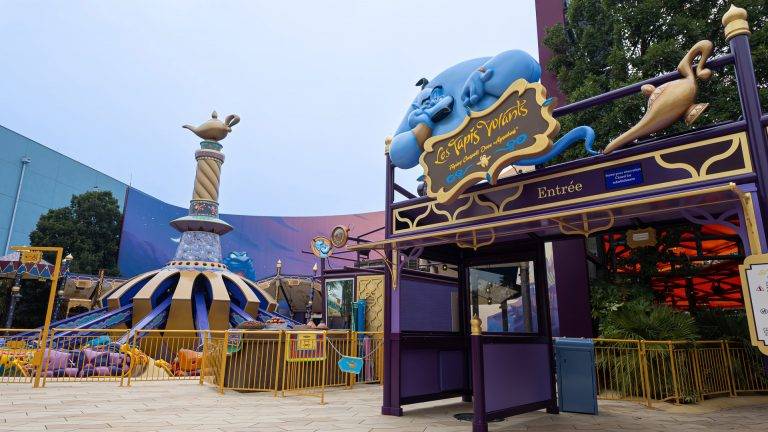 Réhabilitation de l’attraction les Tapis Volants au Walt Disney Studios