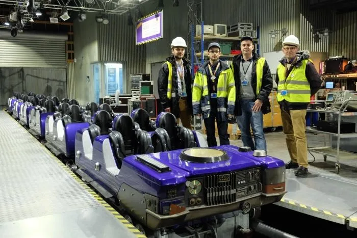 maintenance Disneyland Paris team