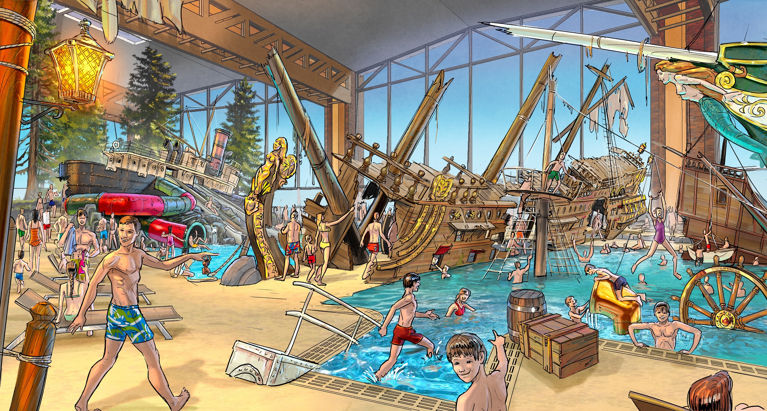 Illustration Shipwreck