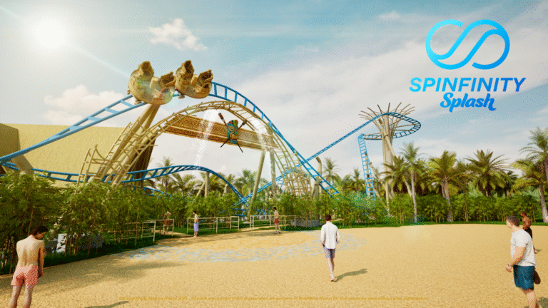 Spinfinity Coaster Splash : une première mondiale attendue en France