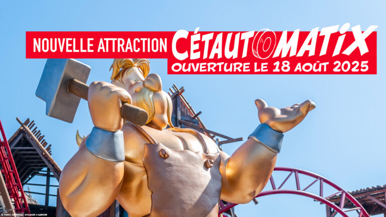 Cétautomatix : Ouverture le 18 Août 2025 au Parc Astérix