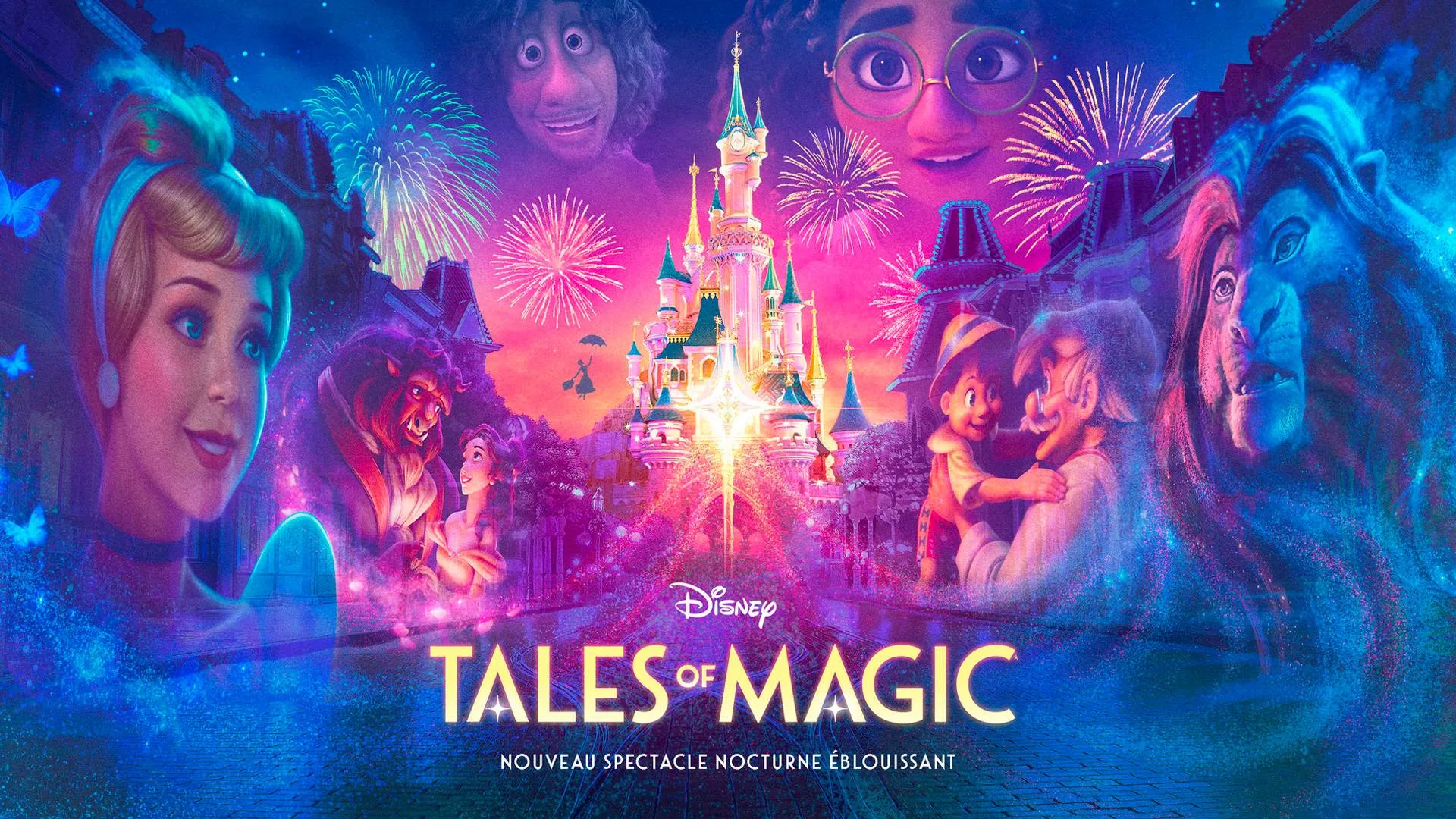 « DISNEY TALES OF MAGIC » : UN SPECTACLE NOCTURNE IMMERSIF ET NOVATEUR AU CŒUR DE DISNEYLAND PARIS