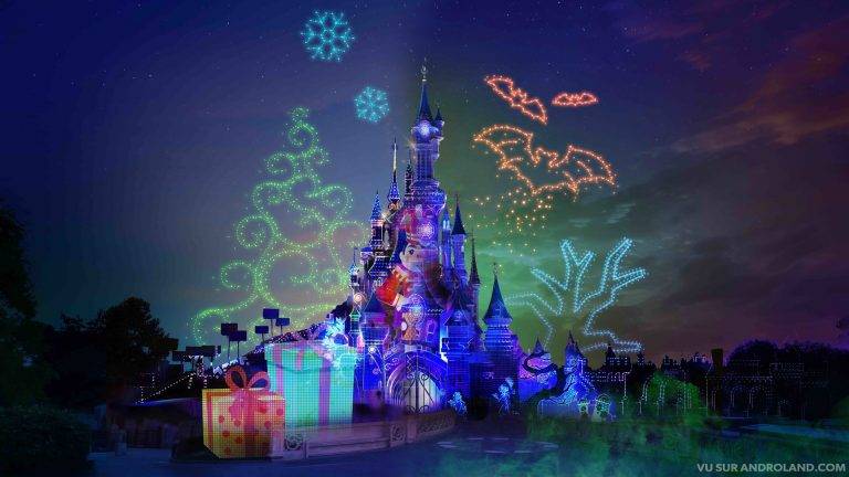 Deux nouvelles séquences pour le spectacle Disney Electrical Sky Parade