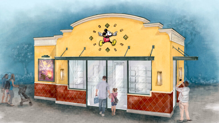 Deux nouveaux kiosques de merchandise en préparation à World Premiere Plaza
