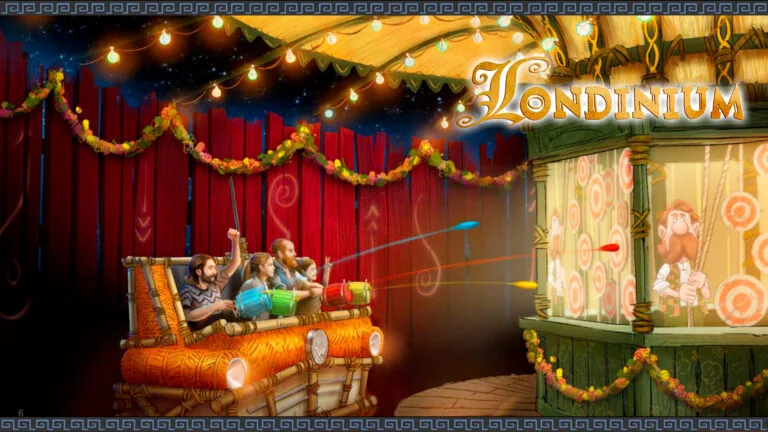 Le futur Dark Ride Interactif de Alterface pour Londinium au Parc Astérix (2028)