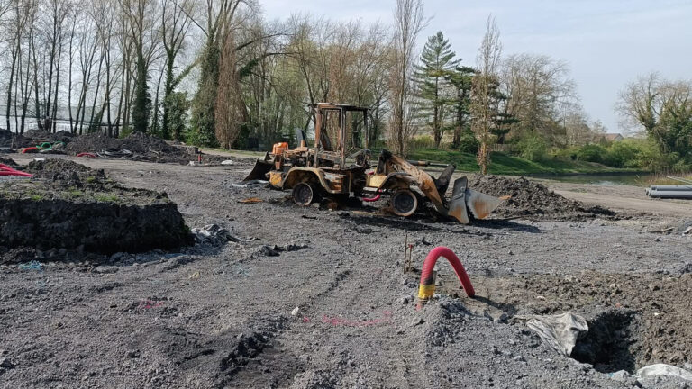 Vandalisme sur le chantier du futur parc de Denain