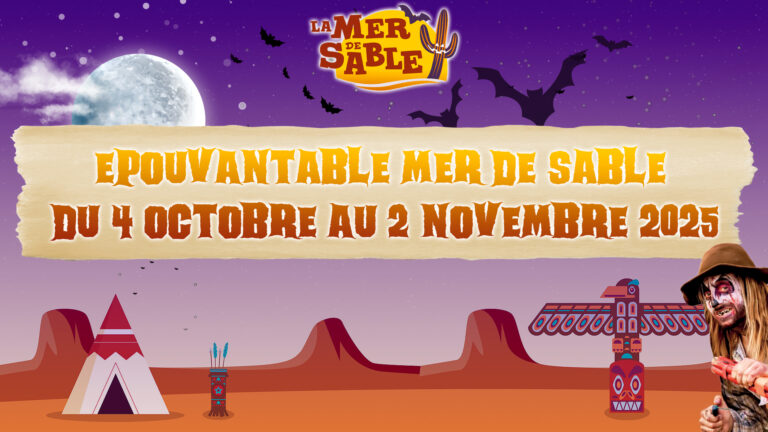 Halloween 2025 à La Mer de Sable : frissons garantis pour petits et grands !