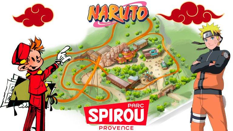 Naruto arrive au Parc Spirou en 2026 avec un Roller Coaster