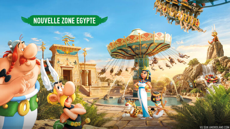 Nouveauté 2026 : Cap sur l’Égypte au Parc Astérix