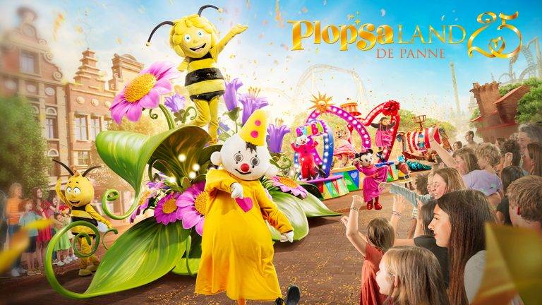 Plopsaland De Panne fête son 25e anniversaire avec une nouvelle Parade