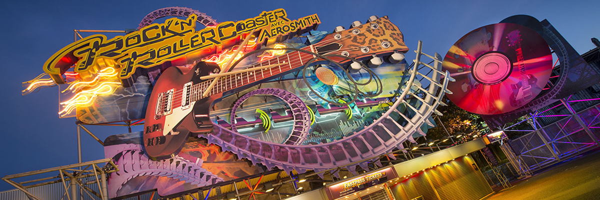 Rock 'n' Roller Coaster avec Aerosmith – Photos Magiques