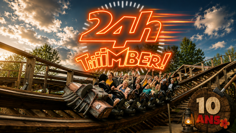 Timber fête ses 10 ans avec un festival inédit… et un défi de 24 heures à Walibi Rhône-Alpes