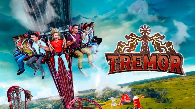 TREMOR : Une tour de chute à La Récré des 3 Curés