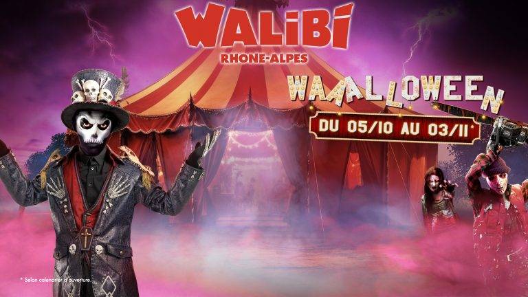 Waaalloween est de retour du 5 octobre au 3 novembre à Walibi Rhône-Alpes