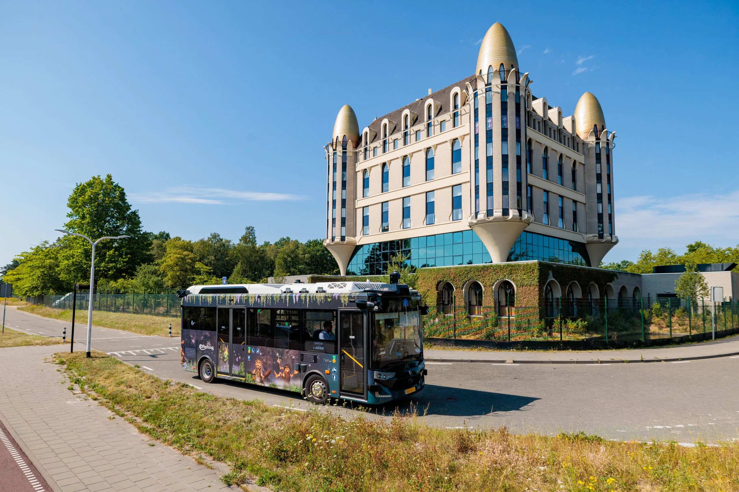 Efteling teste une navette autonome pour ses visiteurs