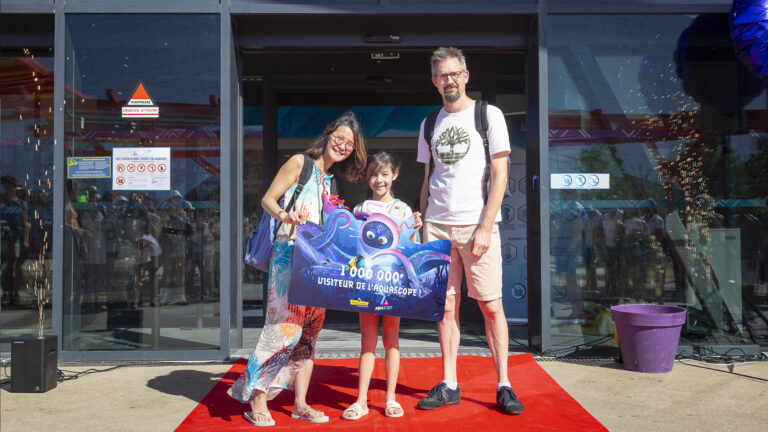 Aquascope : le parc aquatique du Futuroscope accueille son millionième visiteur