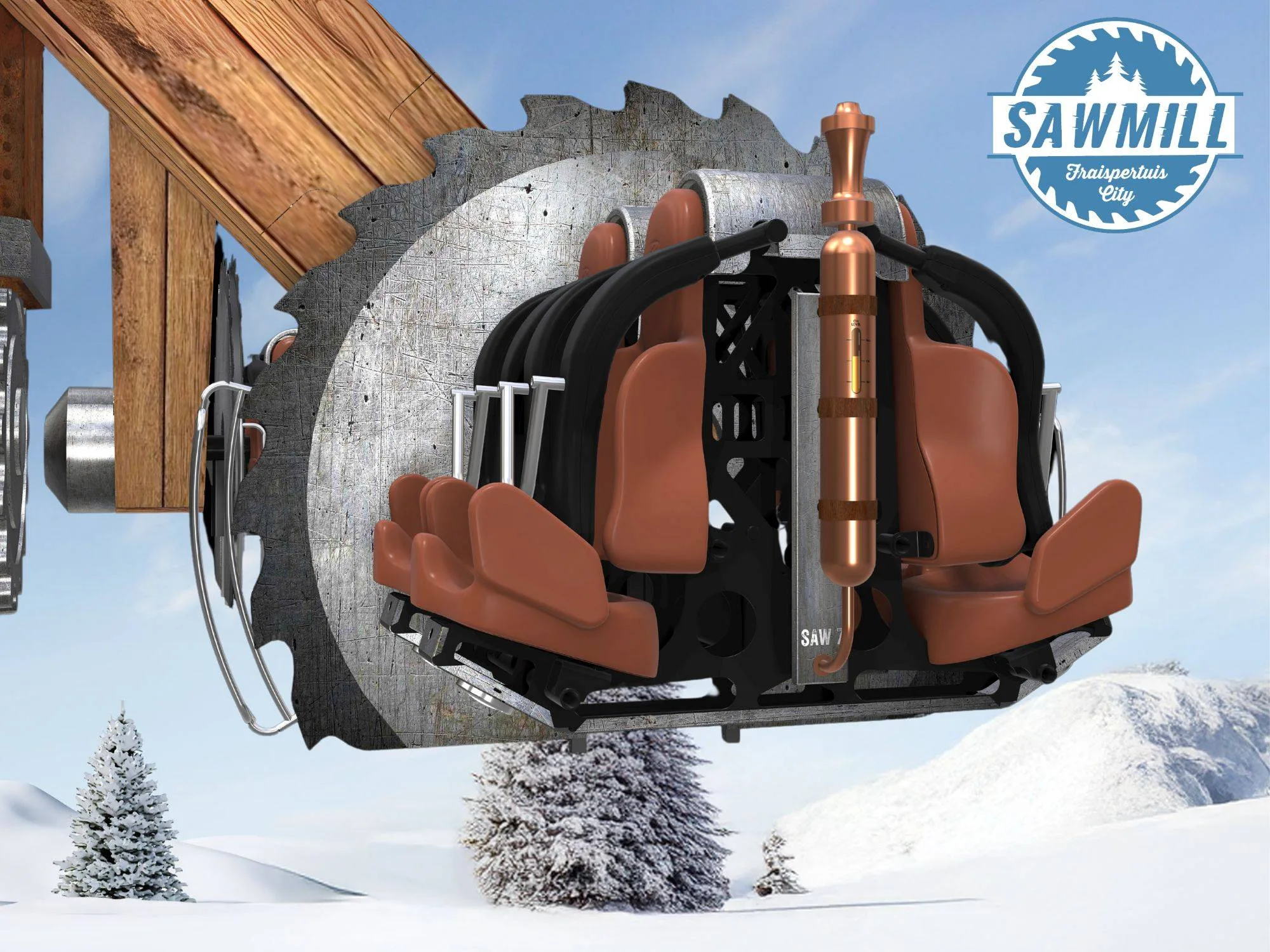 Sawmill à FraispertuisCity 2025