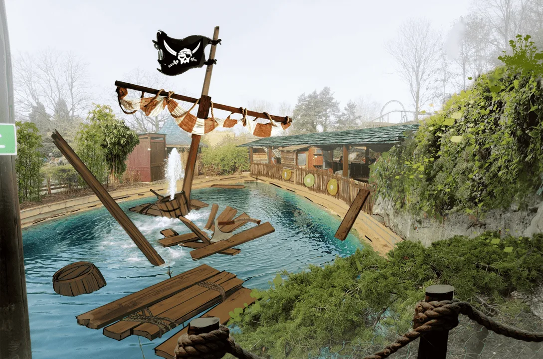 Revanche des pirates Parc Astérix