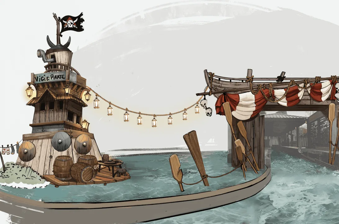 Revanche des pirates Parc Astérix