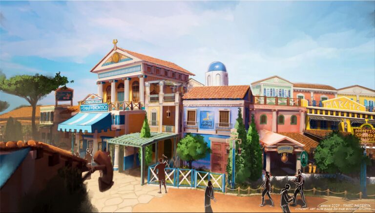 2027 - La table de Dionysos - Parc Asterix