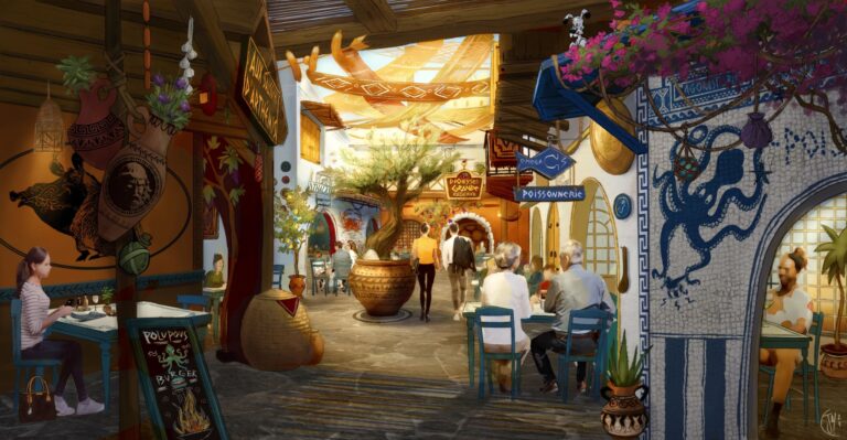 2027 - La table de Dionysos - Parc Asterix