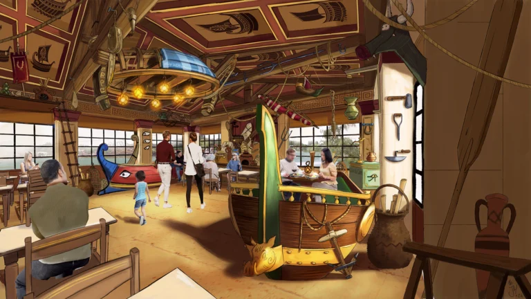 2027 - La table de Dionysos - Parc Asterix
