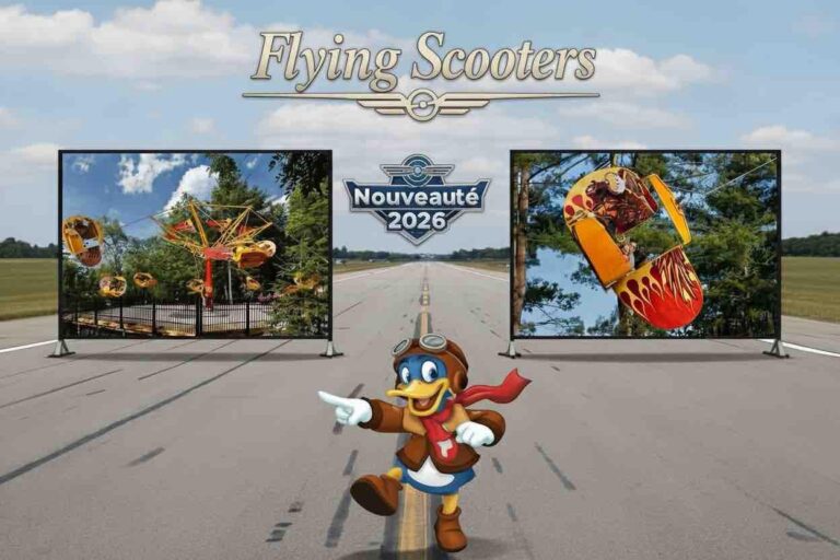 Flying Scooters : une nouvelle attraction familiale attendue en 2026 au Parc Saint Paul