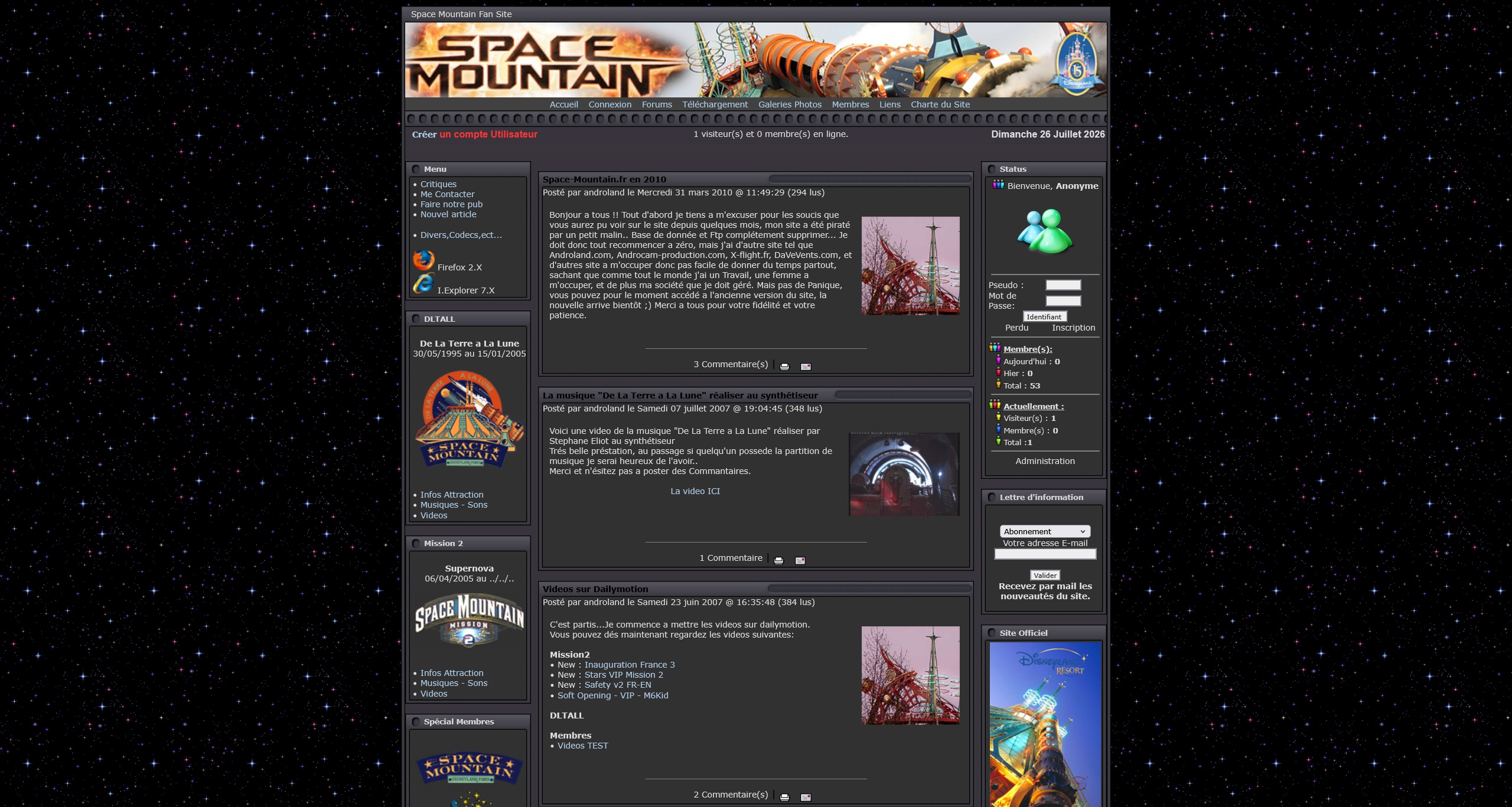 2004 - Space Mountain
