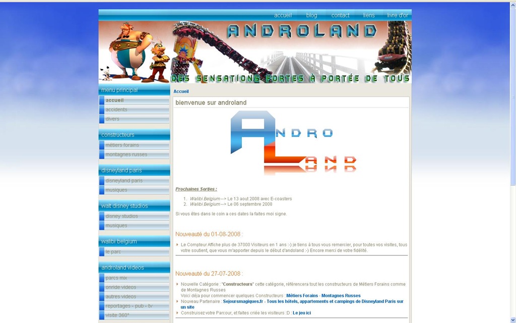 Androland 2008, Joomla