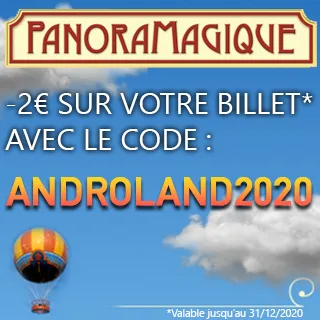 panoramagique promo Androland